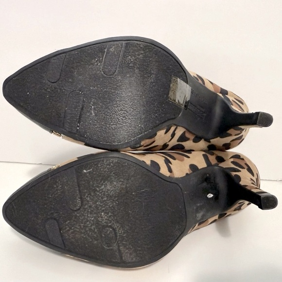 Fergalicious Leopard Print Stiletto Heels - Size 6 - Picture 9 of 11